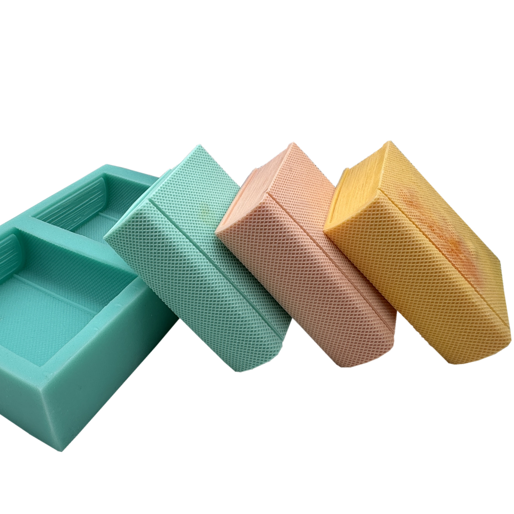 Soap Making Gloves - Two Book Silicone Soap Molds Handmade