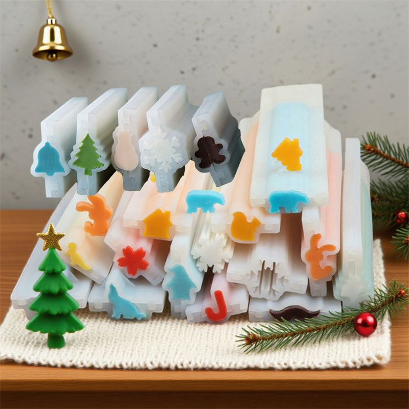 Soap Making Youtube - Christmas Tree Elk Beard Tube Column