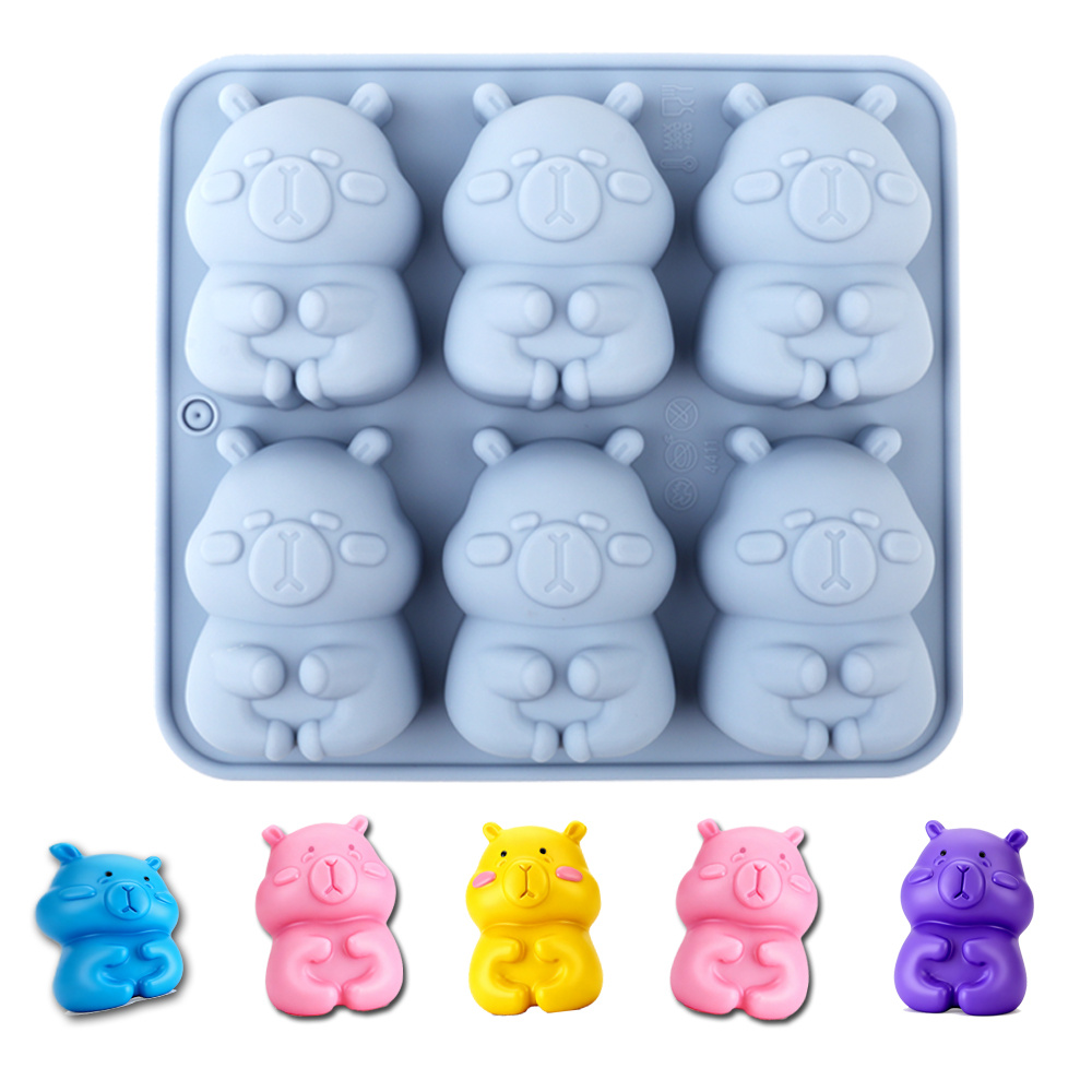 Soap Making Gloves - 1 Silicone Cake Mold in the