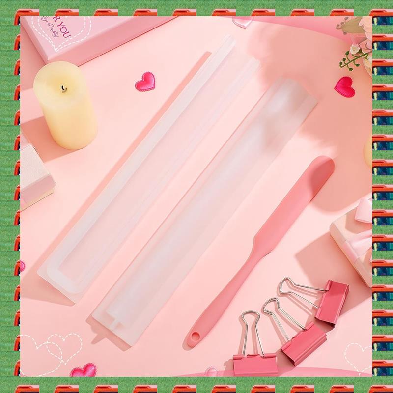 Soap Making Youtube - 6 Piece Long Tube Silicone Mold
