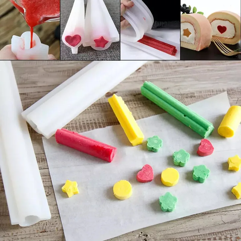 Soap Making Youtube - Long 32cm Various Shapes Silicone Soap