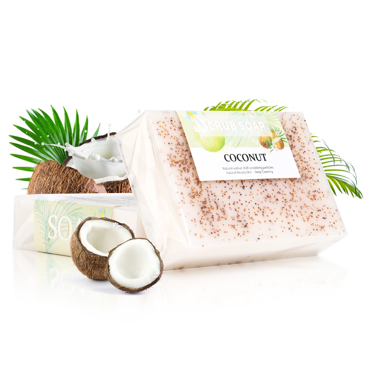 Soap Making Olive Oil - M+Natural Coconut Milk Soap with Frosted