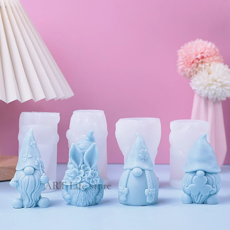 Christmas Dwarf Silicone Candl - Soap Making In Home review and price
