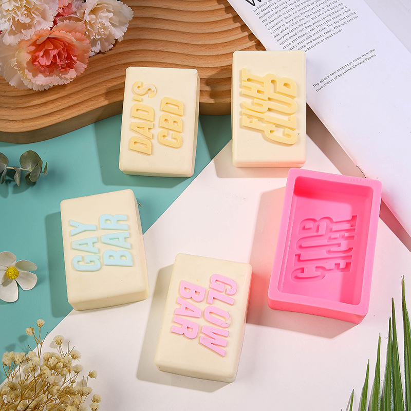 Fight Club Letters Soap Silico - Soap Making Fight Club review and price
