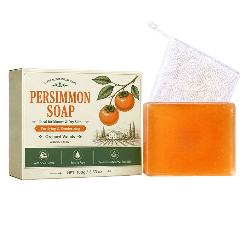 Persimmon Soap Bar For Men and - Shea Butter Raw review and price