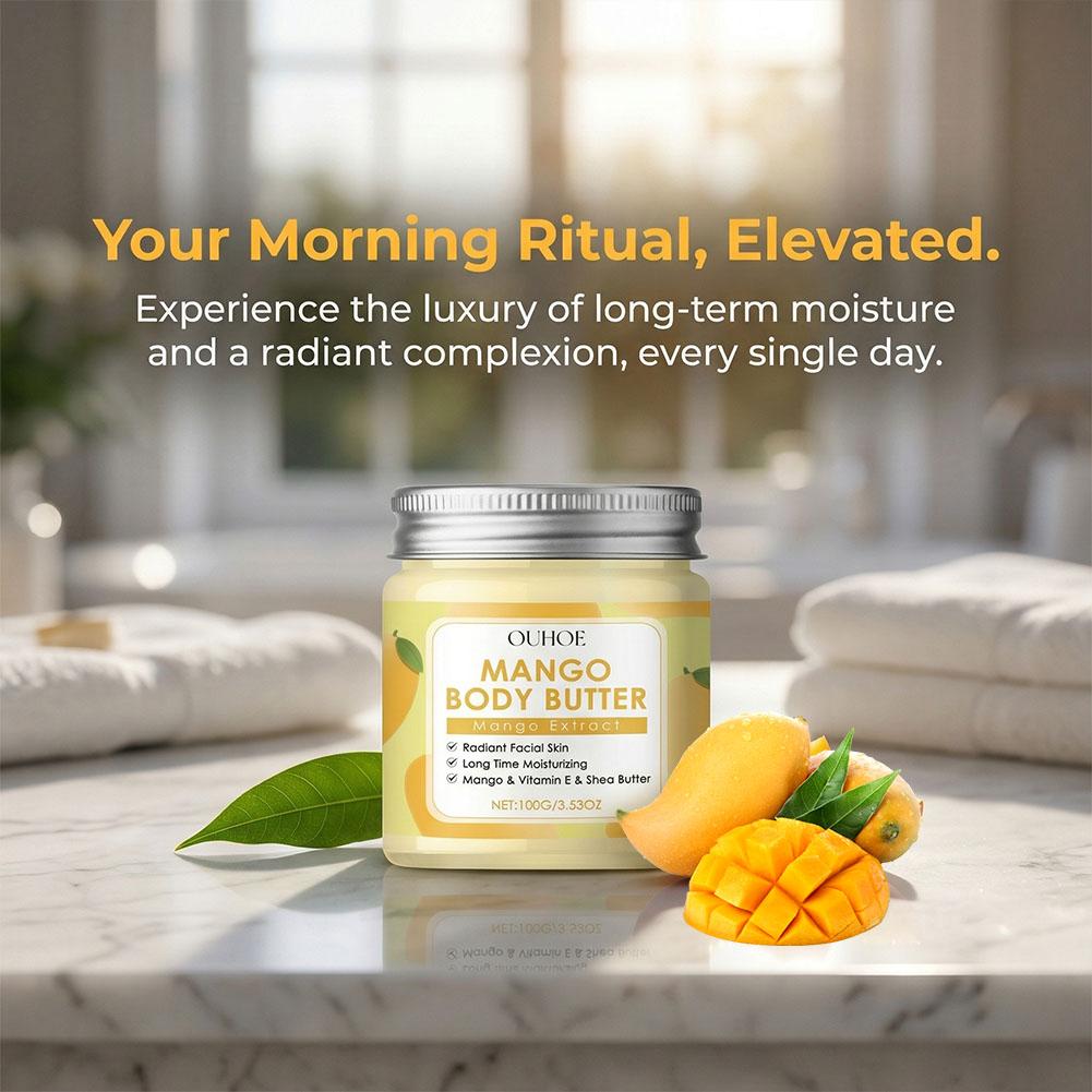 Mango Body Butter Soothes Dry  - Shea Butter Raw review and price