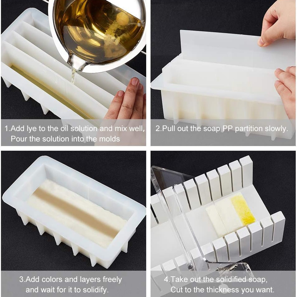 42oz Silicone Soap Mold with 5 - Soap Making Book review and price