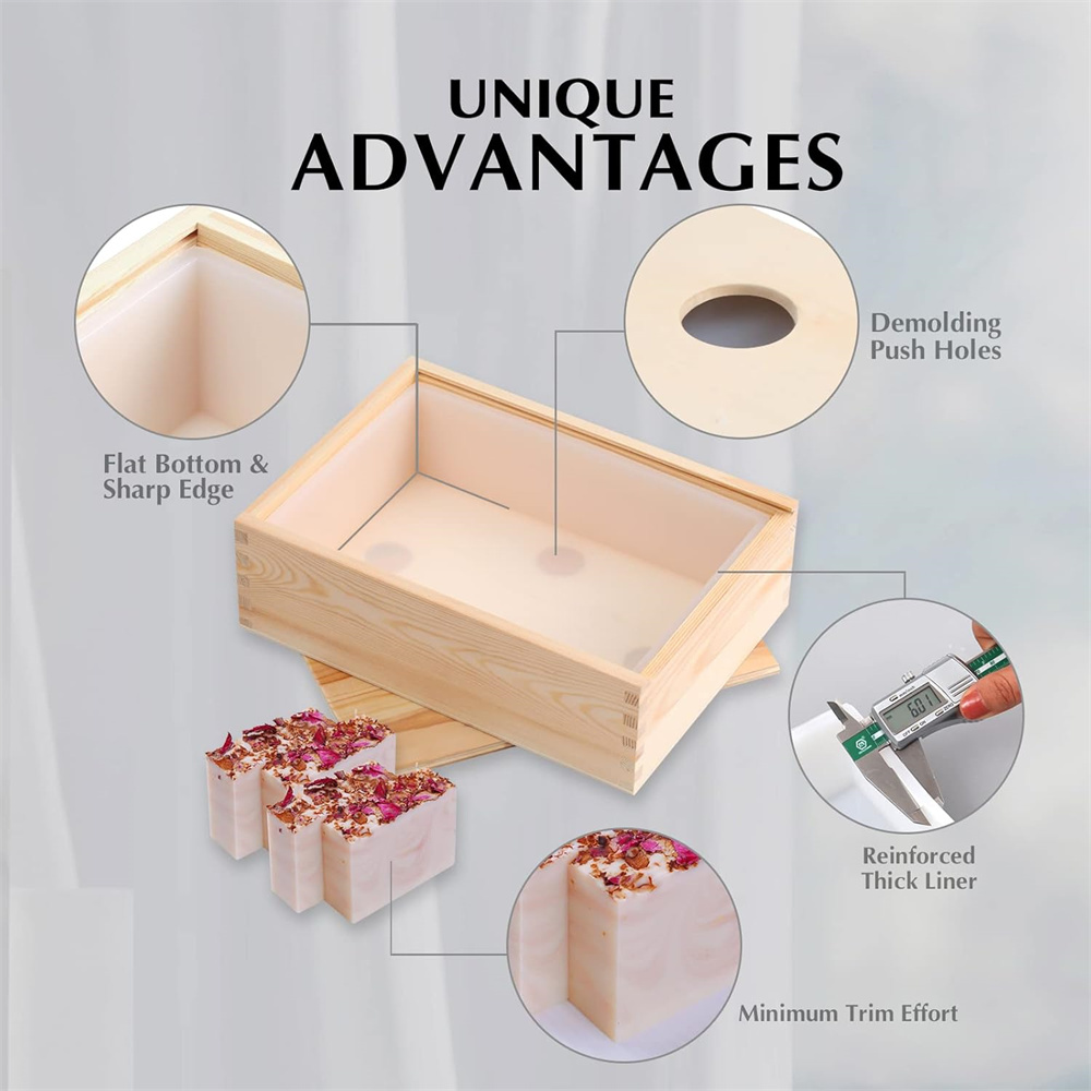 Large Soap Molds Rectangle Sil - Soap Making Book review and price