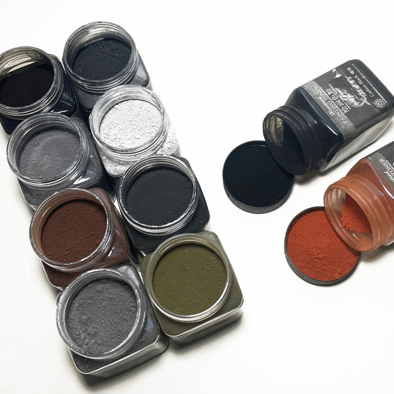 10 Colors Sketch Toner Dry Wet - Activated Charcoal Powder review and price