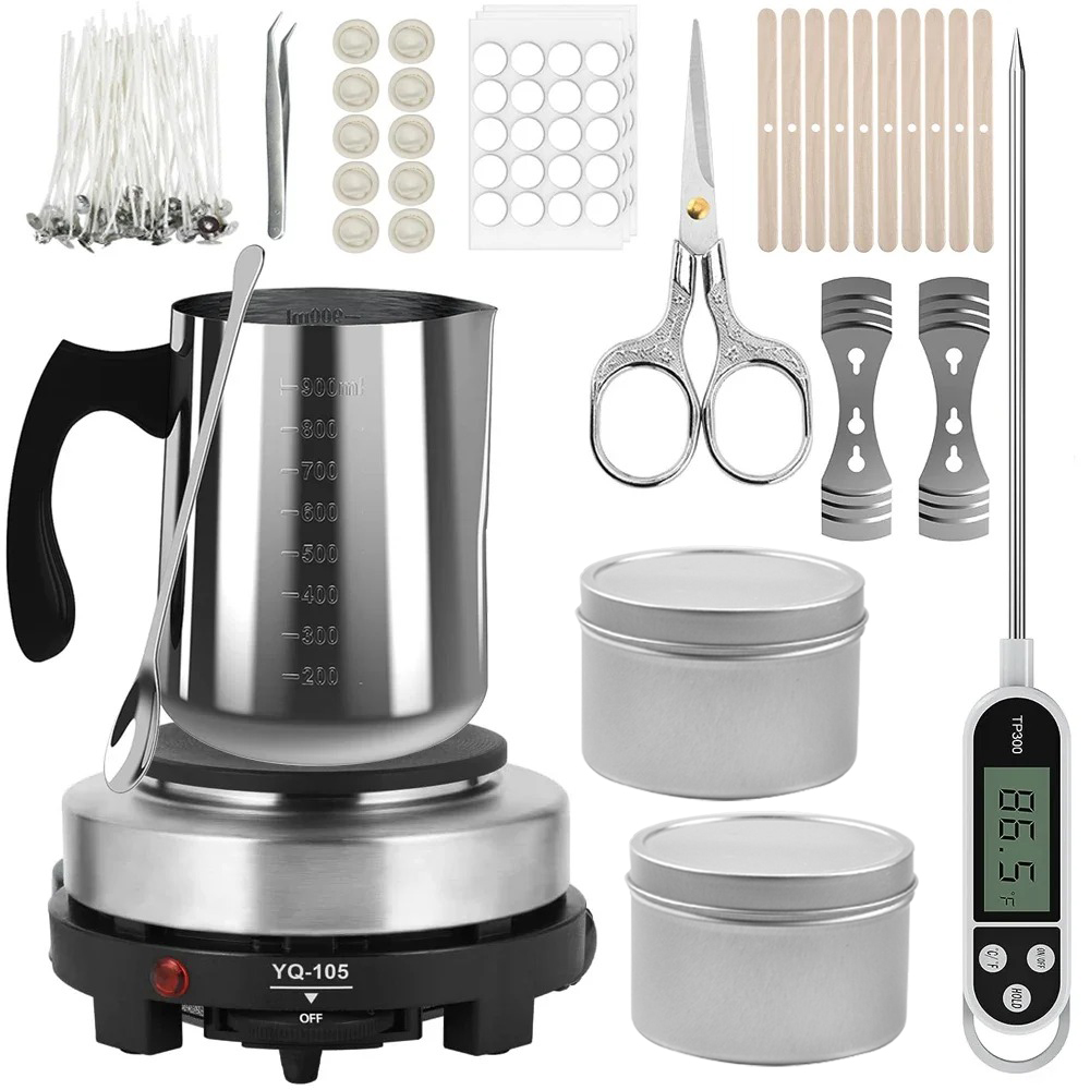 Candle Pouring Pot with Electr - Soap Making Pot review and price