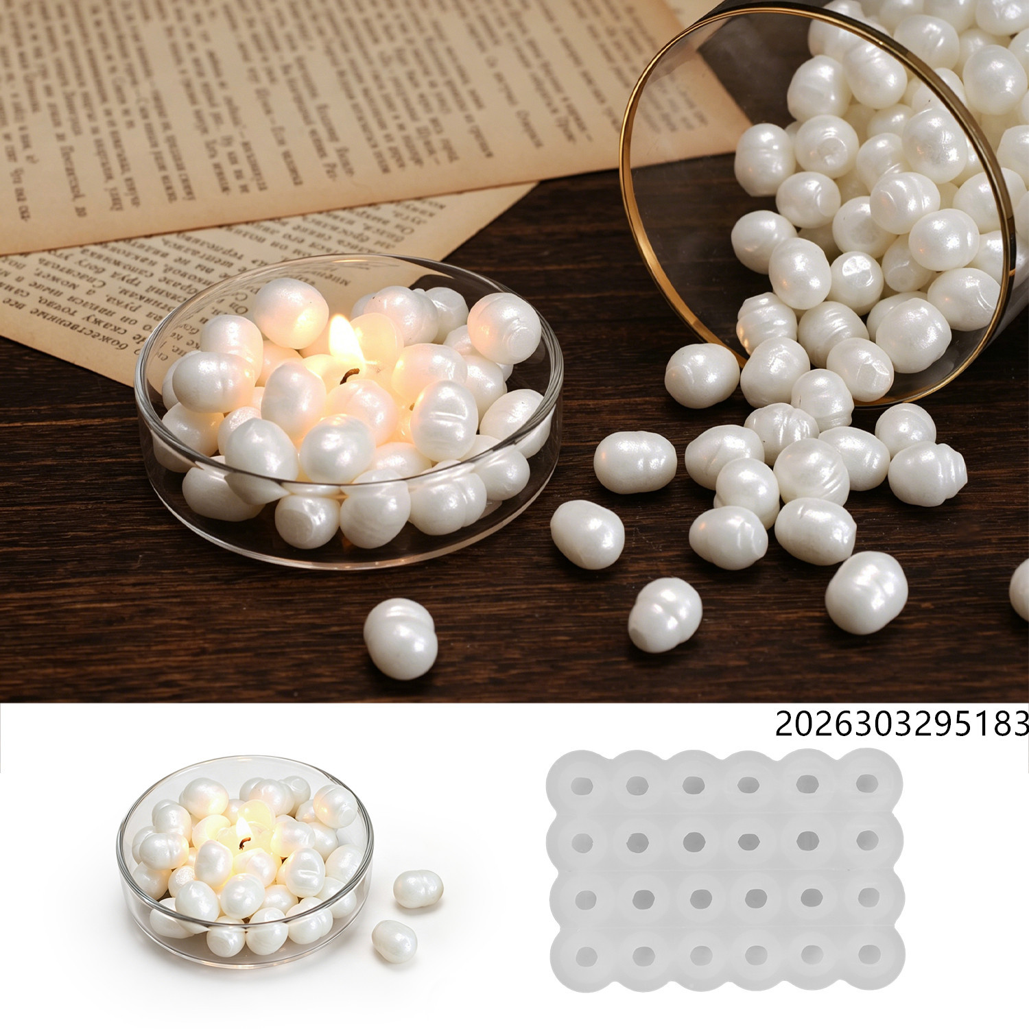 Healing Ocean Pearl Mirror Wax - Soap Making Gloves review and price