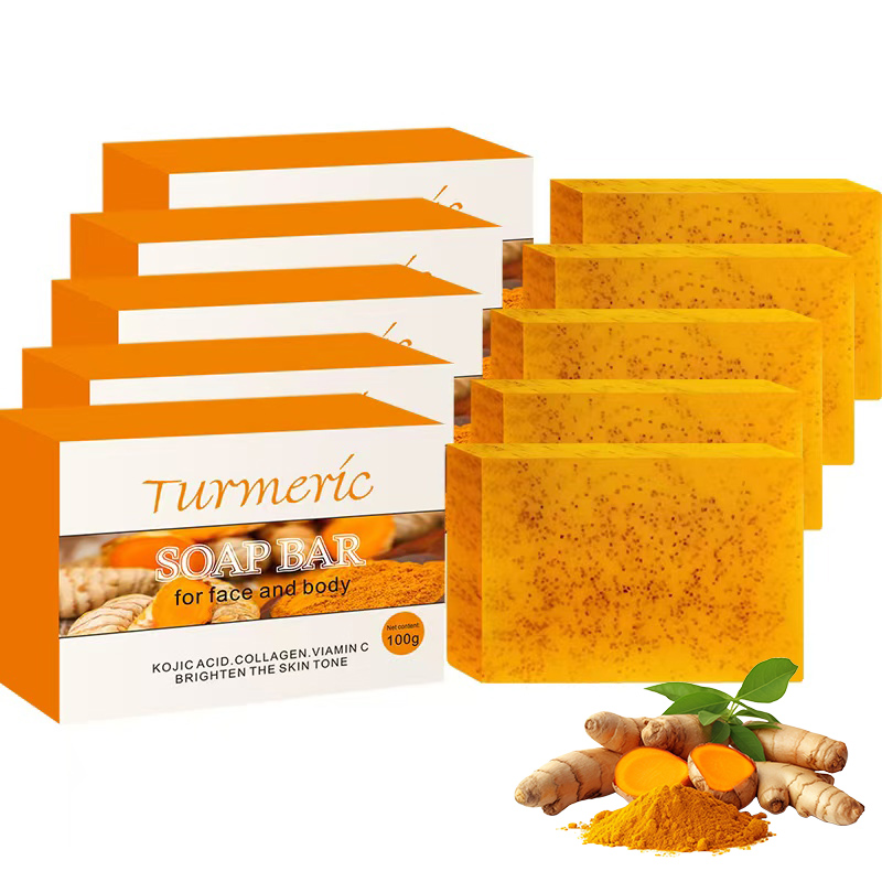 5Pcs Turmeric Soap Lemon Acids - Soap Making Olive Oil review and price