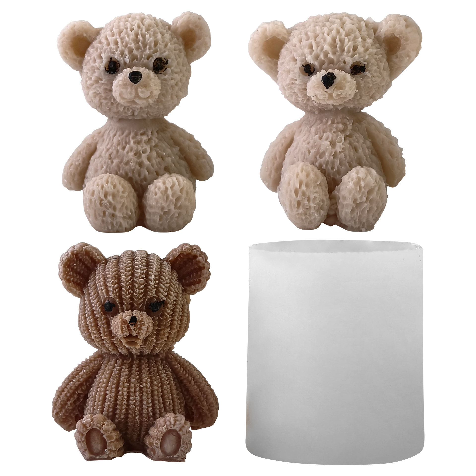 Mini Bear Soap Mold Easy To Cl - Soap Making In Home review and price