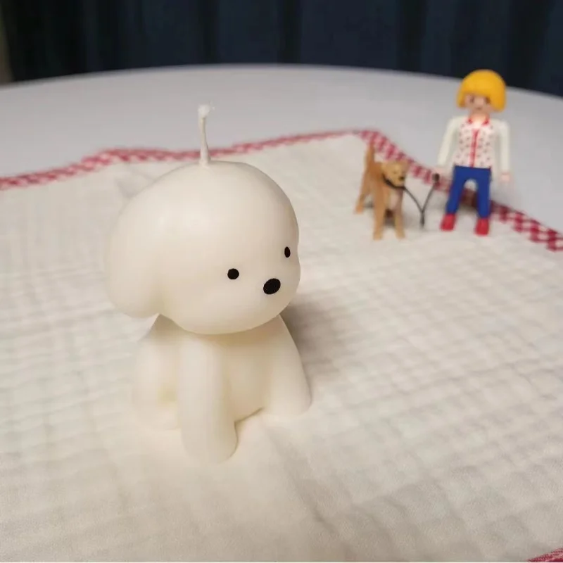 3D Puppy Scented Candle Silico - Soap Making In Home review and price