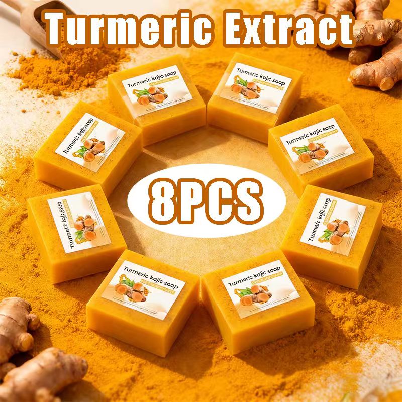 8Psc Turmeric Lemon Koji Acid  - Soap Making Olive Oil review and price