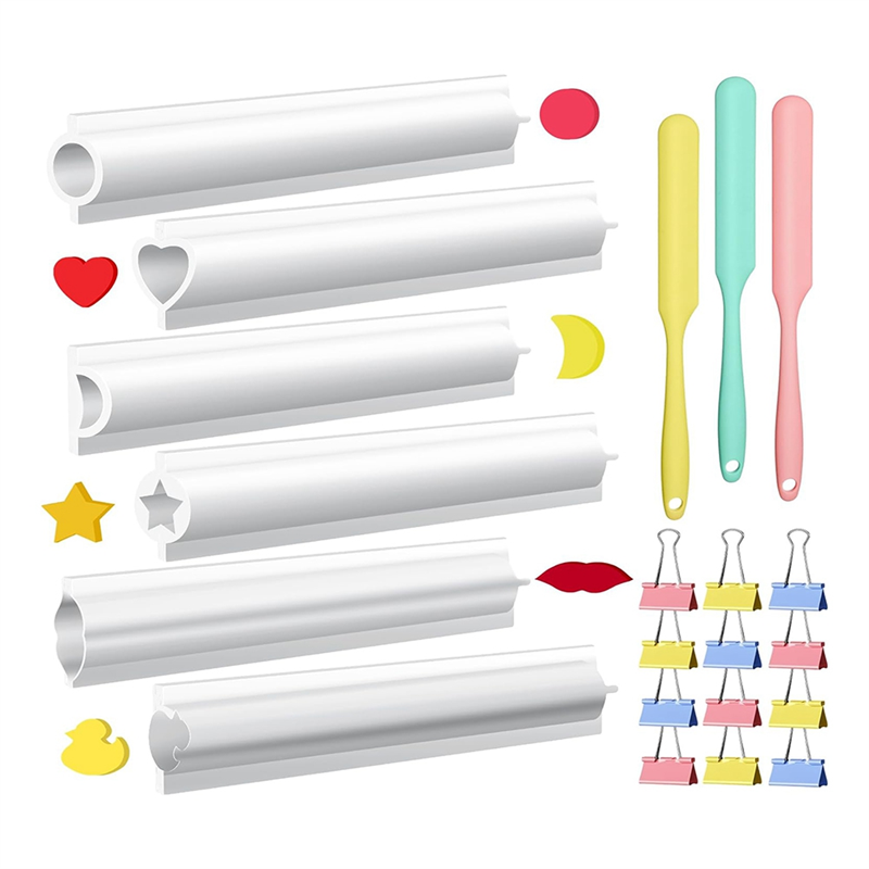 6 Piece Long Tube Silicone Mol - Soap Making Youtube review and price