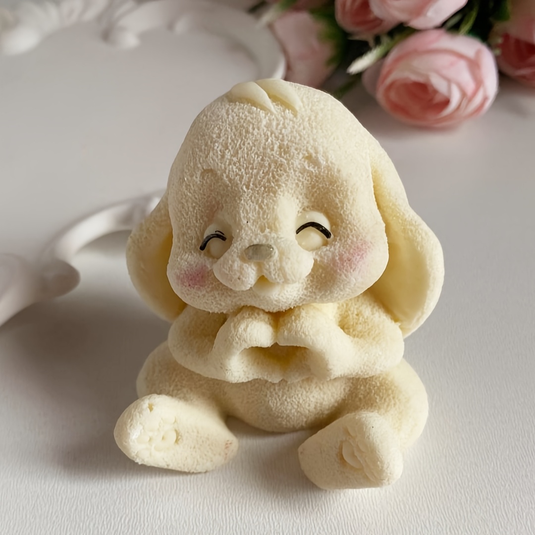 1pc Adorable Rabbit Resin Sili - Soap Making Gloves review and price