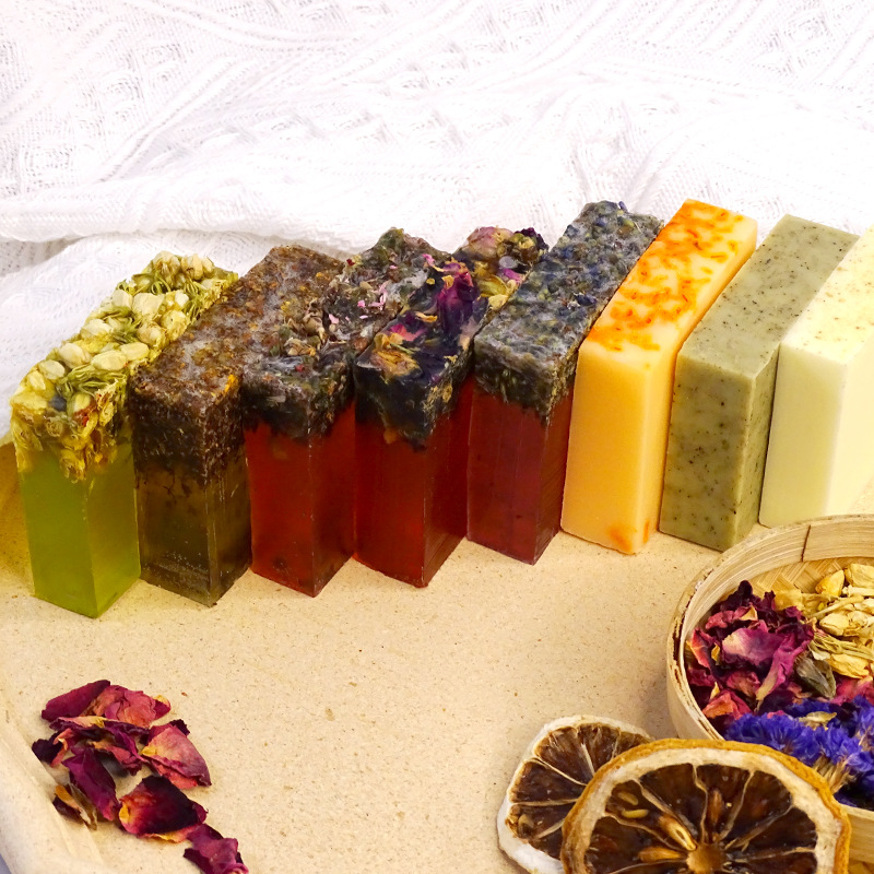 8 Types of 80g Flower Handmade - Soap Making Olive Oil review and price