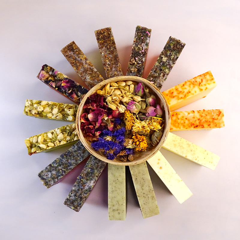 8 Types of 80g Flower Handmade - Soap Making Olive Oil review and price