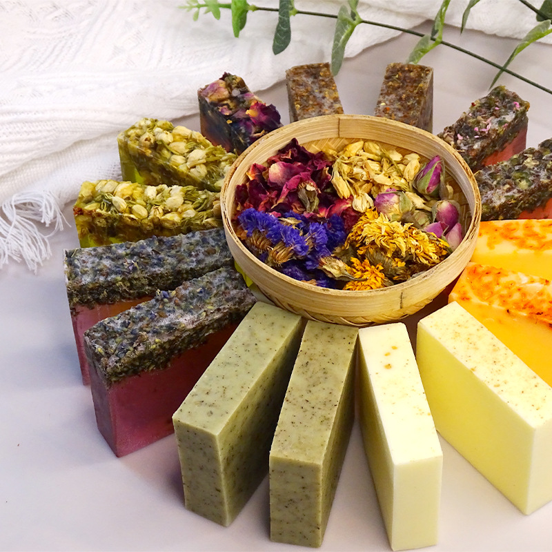 8 Types of 80g Flower Handmade - Soap Making Olive Oil review and price