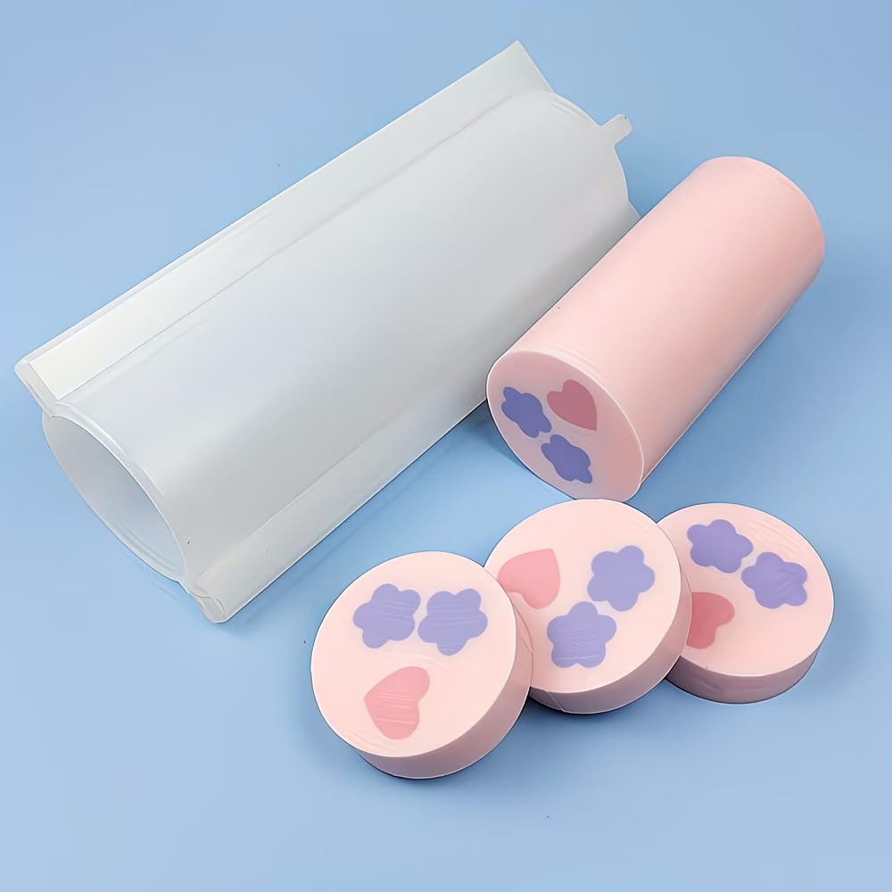 Silicone Tube Mold Star Heart  - Soap Making Youtube review and price