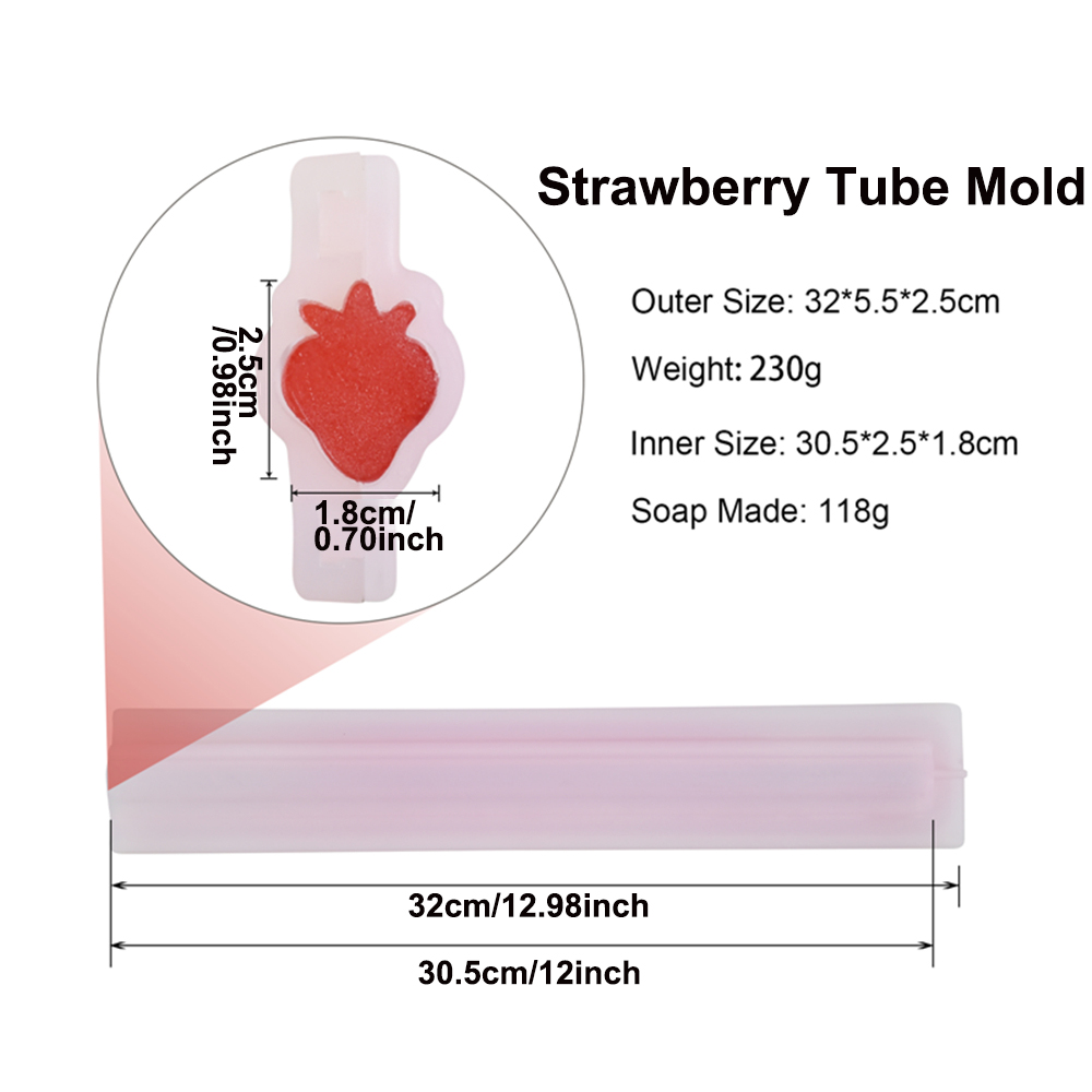 Silicone Tube Mold Star Heart  - Soap Making Youtube review and price