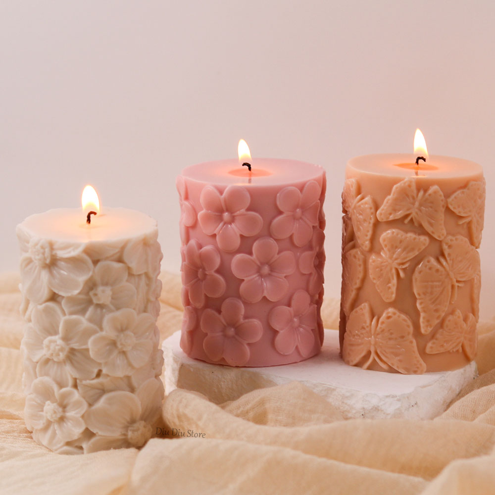 Flower Butterfly Columnar Sili - Soap Making In Home review and price