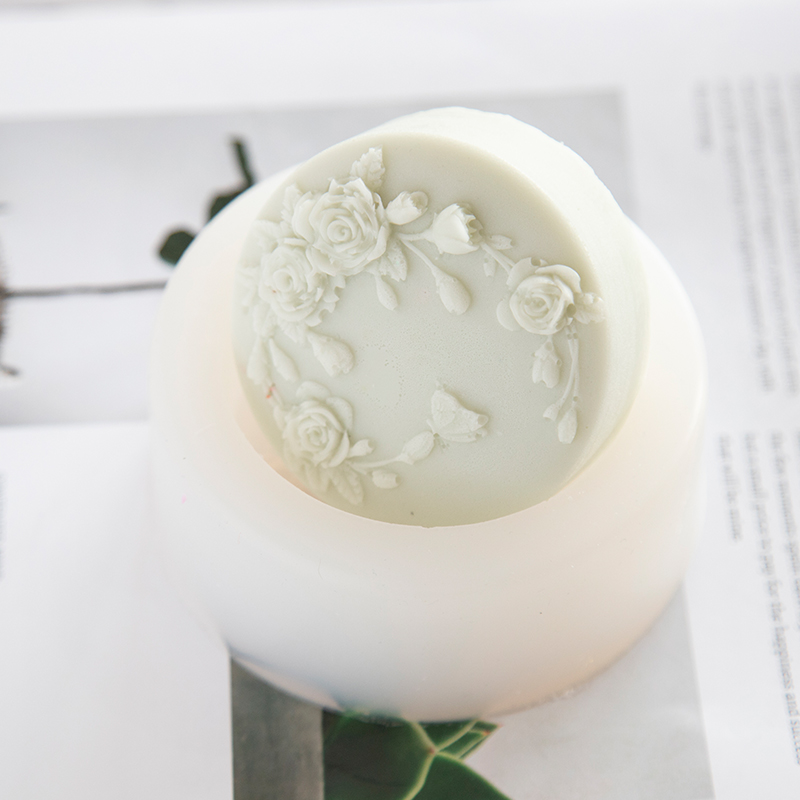 Round Shape Rose Flower Handma - Soap Making Book review and price