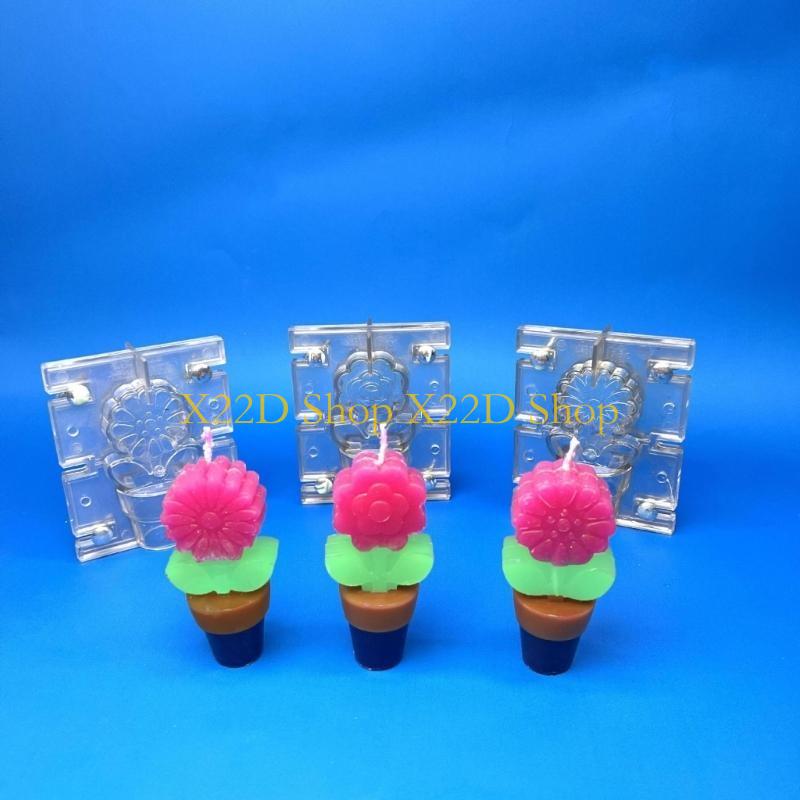 X22D Potted Plant Flower Mold  - Soap Making Pot review and price
