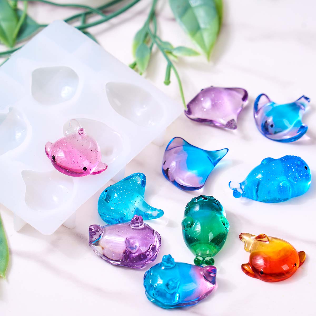 3D Healing Kawaii Manta Ray Wh - Soap Making Name review and price