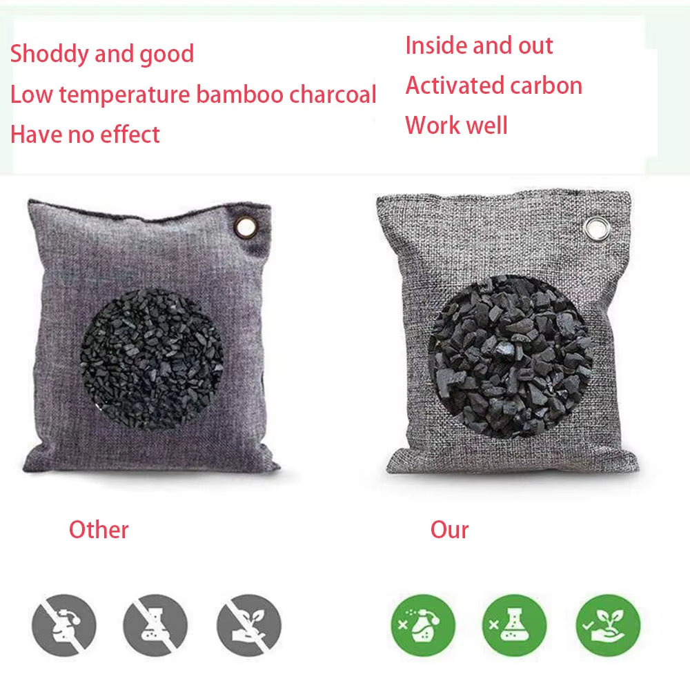 1pc Bamboo Charcoal Bags Refri - Activated Charcoal Powder review and price