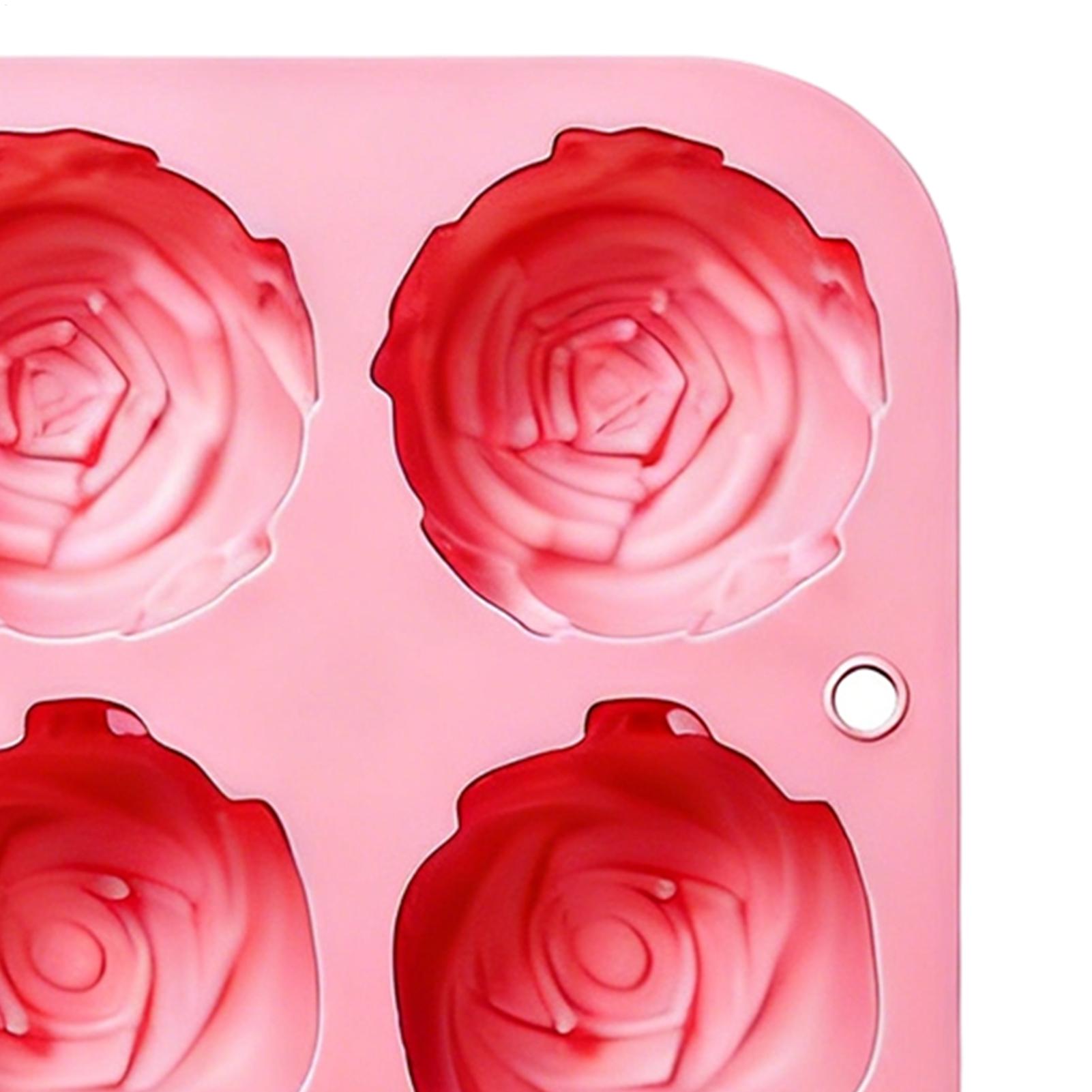 8 Holes Rose Flower Silicone M - Soap Making In Home review and price