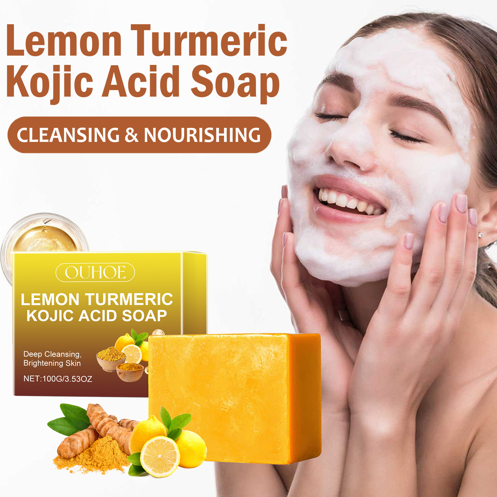Lemon Turmeric Kojic Acid Soap - Soap Making Olive Oil review and price