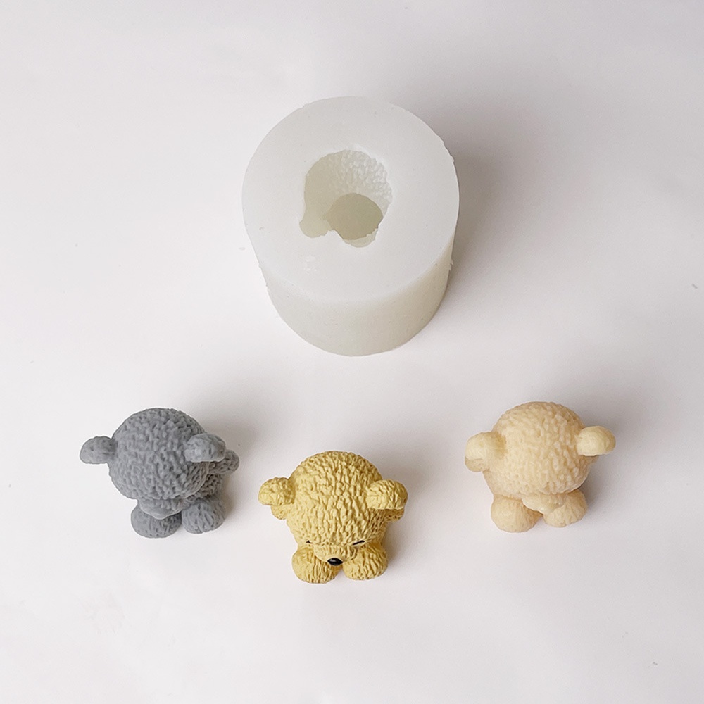 3D Cute Bear Candle Making Mou - Soap Making In Home review and price