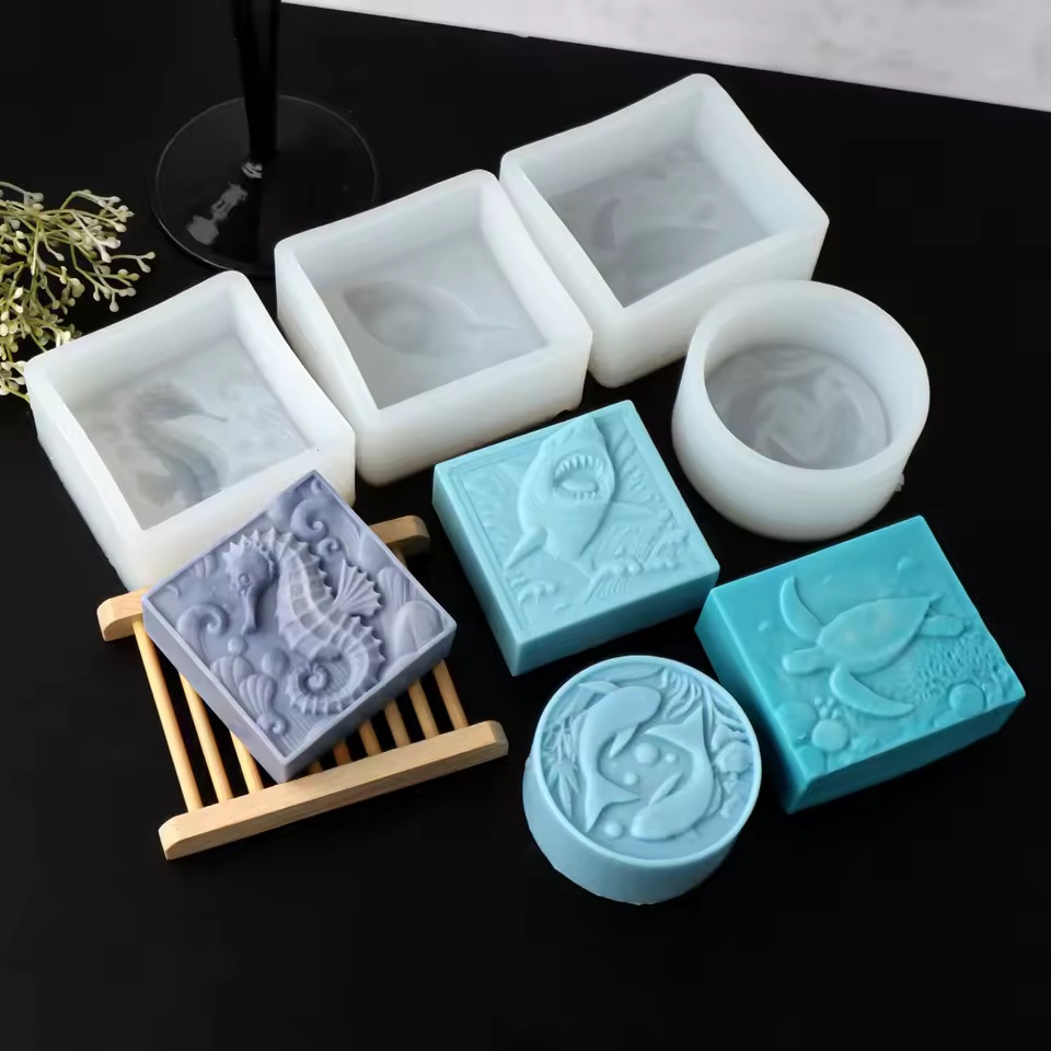 3D Seahorse Silicone Soap Mold - Soap Making In Home review and price