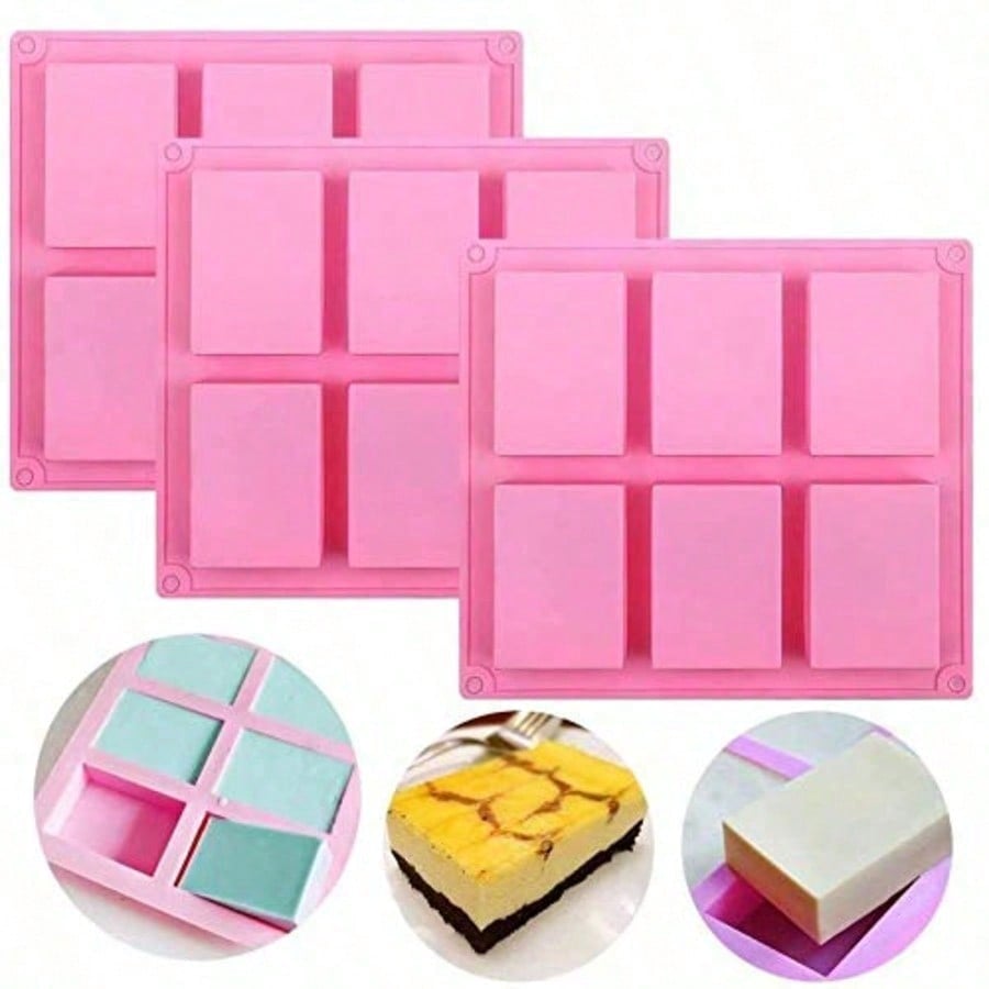 1-2 Pack 6‑Cavity DIY Silicone - Soap Making Gloves review and price
