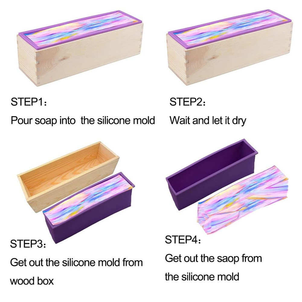 1.2L Silicone Soap Molds Kit 4 - Soap Making Book review and price