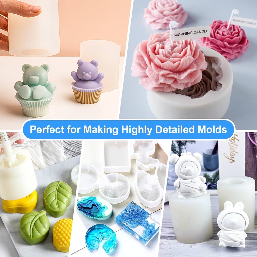 Silicone Mold Making Kit, 38.8 - Soap Making Gloves review and price